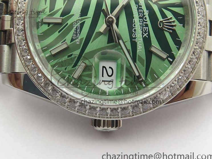 Bracelet 1:1 BP Best on Edition DateJust Dial SS 36 Green Maker New Jubilee 126284 0414